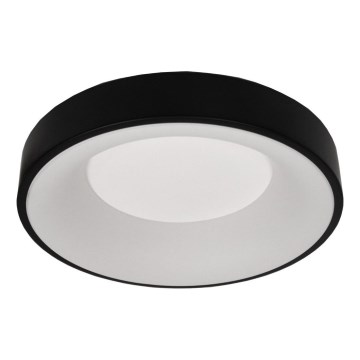 LED griestu lampa DRAX 32W 230V 3000–6000K Ø 38 cm melna