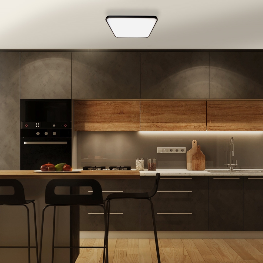 LED Griestu lampa FABIO LED/35W/230V melna