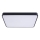 LED Griestu lampa FELIZ LED/40W/230V 4000K 40x40 cm melna