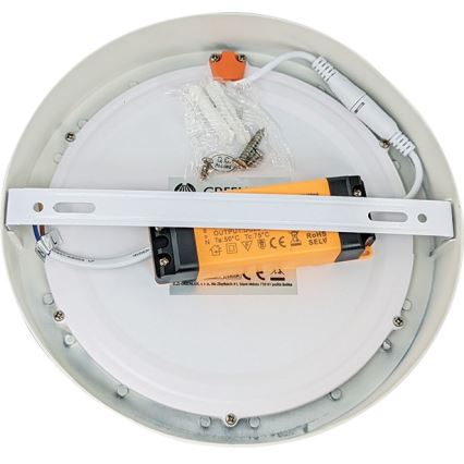 LED Griestu lampa FENIX LED/12W/230V 2800K d. 17 cm