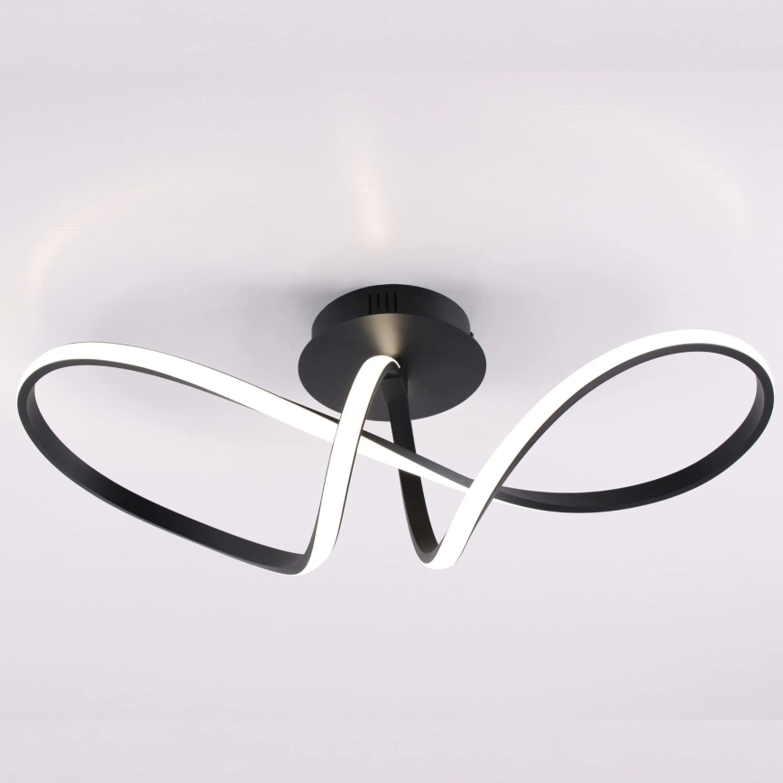 LED griestu lampa FLAVIA LED/33W/230V 24x61 cm melna