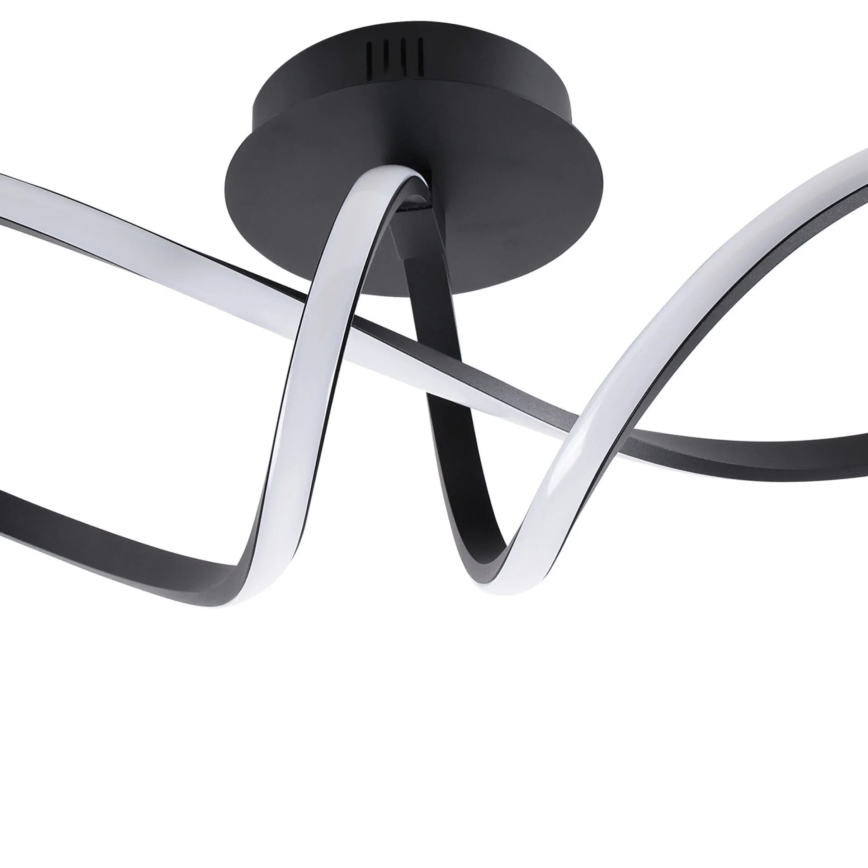 LED griestu lampa FLAVIA LED/33W/230V 24x61 cm melna