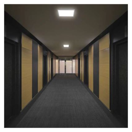 LED Griestu lampa FLORI LED/18W/230V 4000K balta 29x29 cm