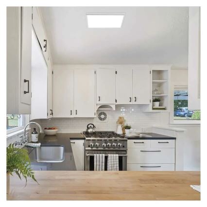 LED Griestu lampa FLORI LED/18W/230V 4000K balta 29x29 cm