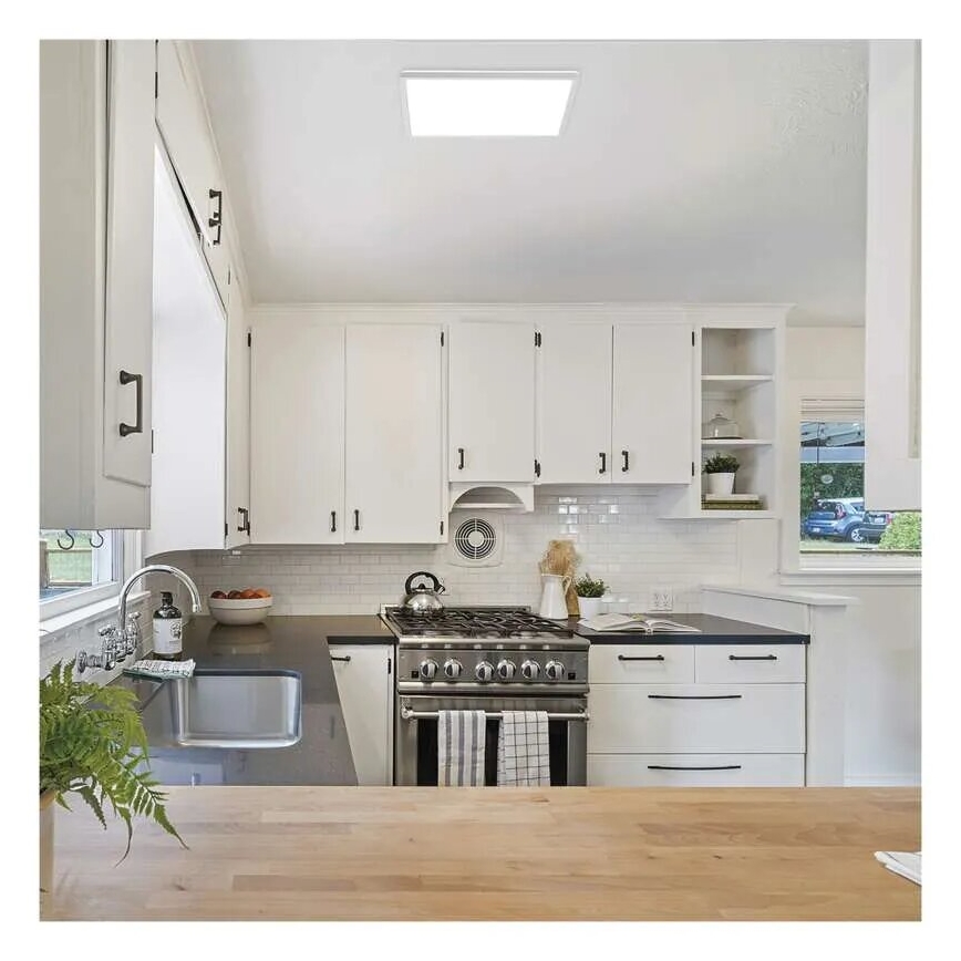LED Griestu lampa FLORI LED/18W/230V 4000K balta 29x29 cm