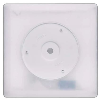 LED Griestu lampa FLORI LED/18W/230V 4000K melna 29x29 cm