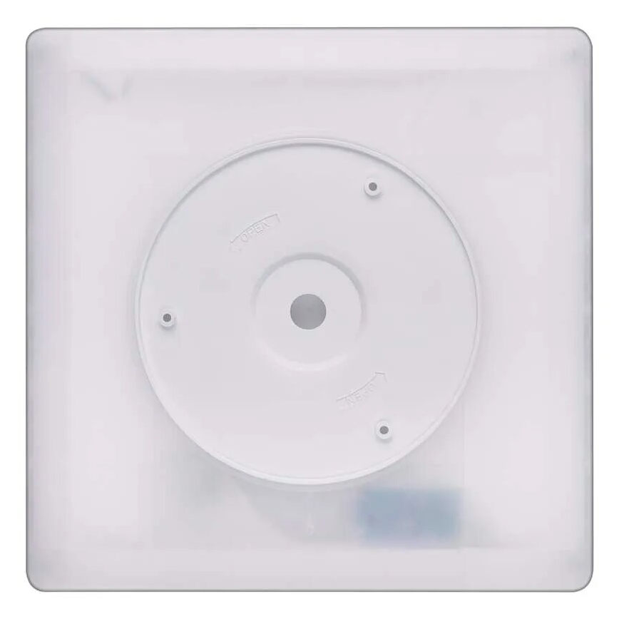 LED Griestu lampa FLORI LED/18W/230V 4000K melna 29x29 cm