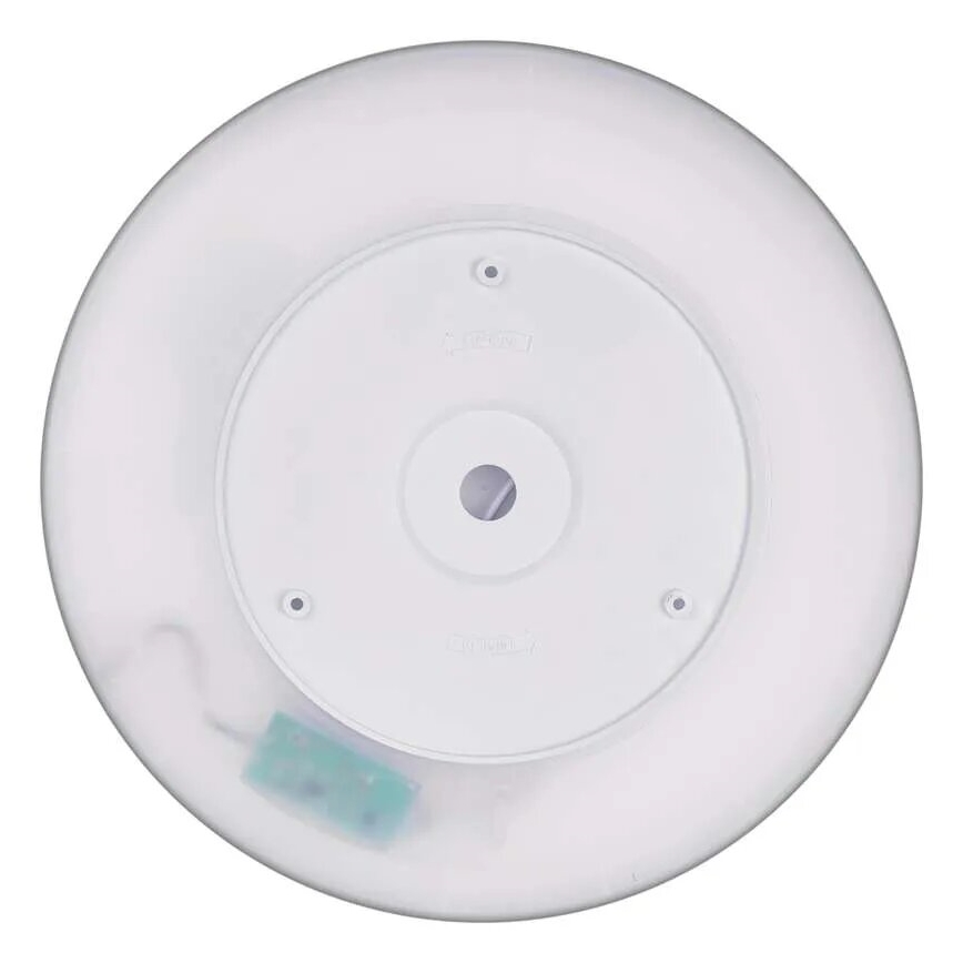 LED Griestu lampa FLORI LED/18W/230V 4000K melna d. 29 cm