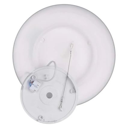 LED Griestu lampa FLORI LED/18W/230V 4000K melna d. 29 cm