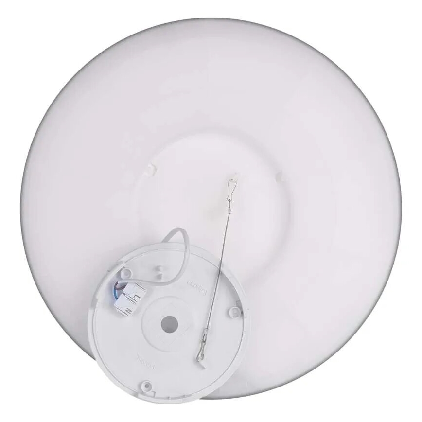 LED Griestu lampa FLORI LED/22W/230V 4000K melna d. 42 cm