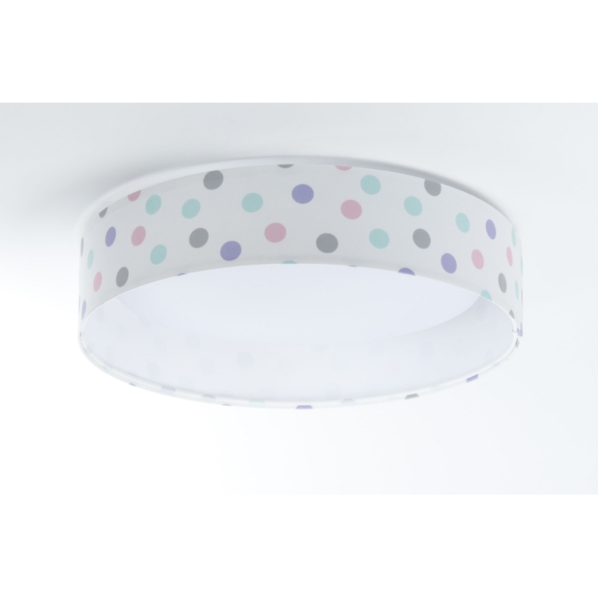 LED Bērnu griestu lampa GALAXY KIDS LED/24W/230V punkti krāsaina