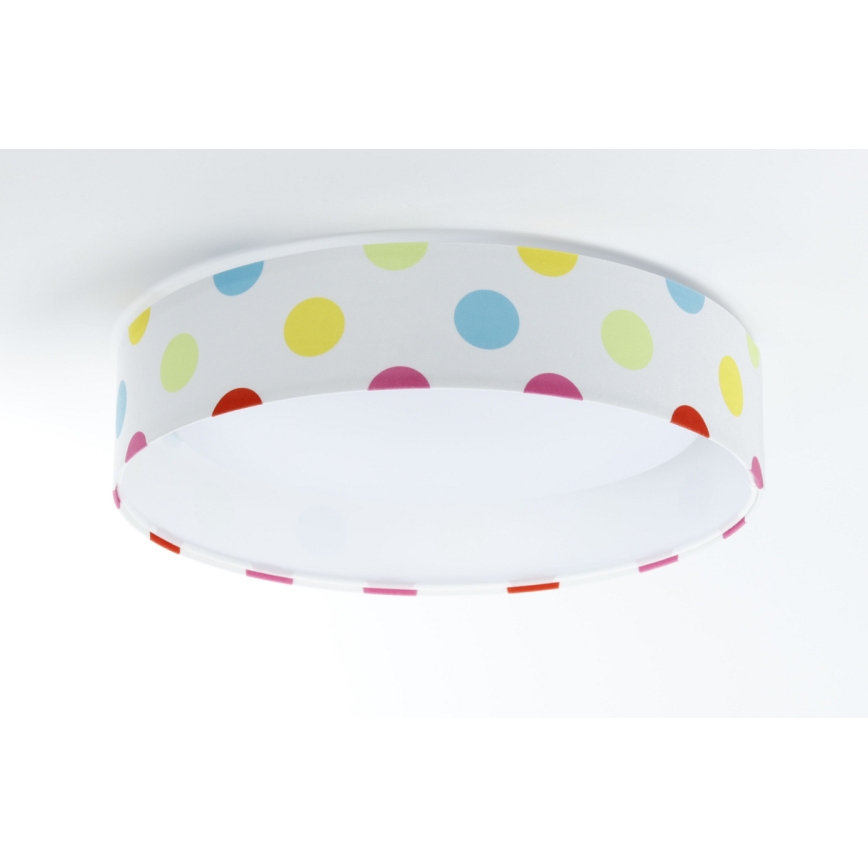 LED Bērnu griestu lampa GALAXY KIDS LED/24W/230V punkti krāsaina