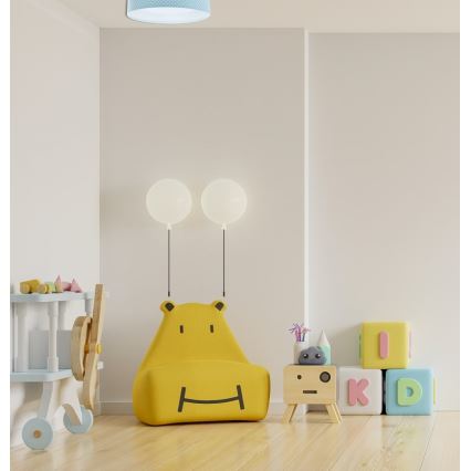 LED Griestu lampa GALAXY KIDS LED/24W/230V punkti tirkīza/balta
