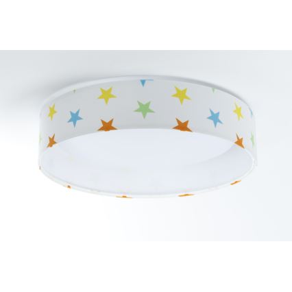 LED Bērnu griestu lampa GALAXY KIDS LED/24W/230V zvaigznes krāsaina