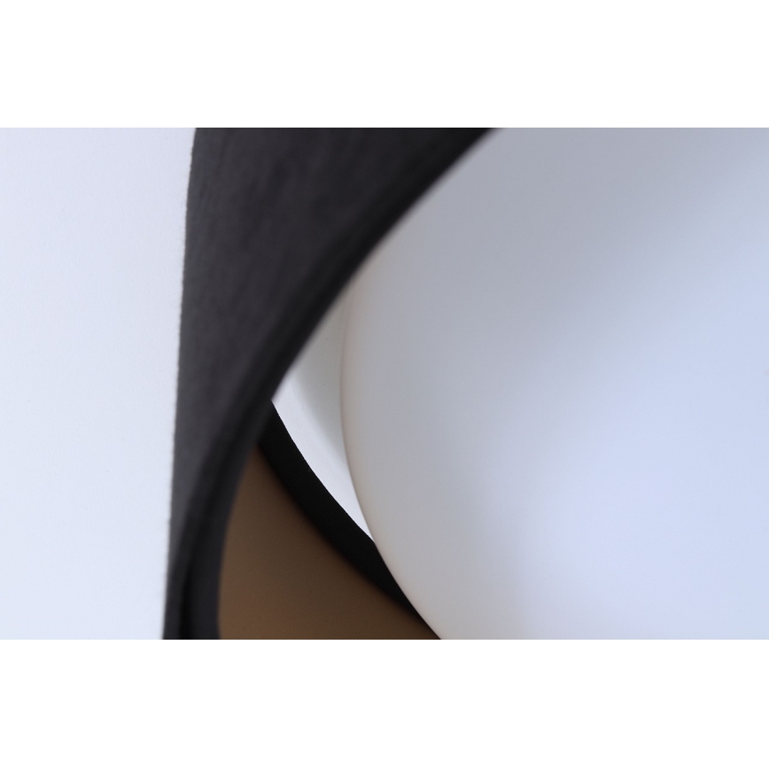 LED griestu gaismeklis GALAXY LED/24W/230V Ø 44 cm melna/zelta krāsa