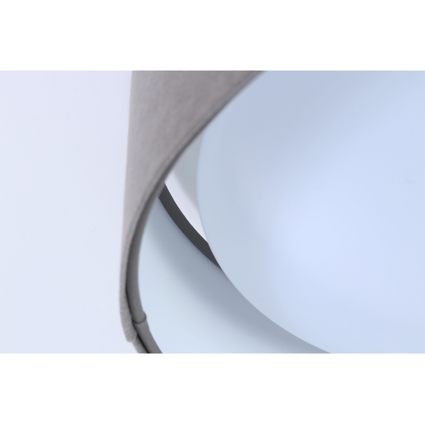 LED griestu lampa GALAXY LED/24W/230V Ø 44 cm pelēka/balta