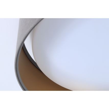 LED griestu gaismeklis GALAXY LED/24W/230V Ø 44 cm pelēks/zeltains