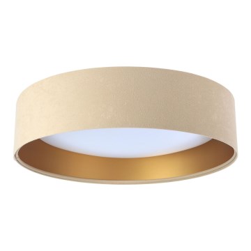 LED griestu lampa GALAXY LED/24W/230V Ø 44 cm bēša/zelta