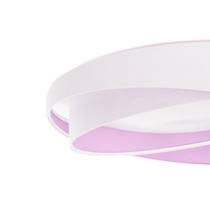 LED griestu lampa GALAXY MODERN LED/24W/230V Ø 55 cm balta/violeta