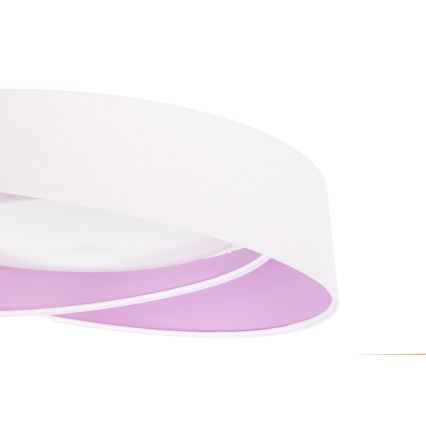 LED griestu lampa GALAXY MODERN LED/24W/230V Ø 55 cm balta/violeta