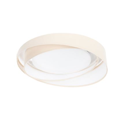 LED griestu lampa GALAXY MODERN LED/24W/230V Ø 55 cm krēmkrāsaina/balta