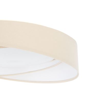 LED griestu lampa GALAXY MODERN LED/24W/230V Ø 55 cm krēmkrāsaina/balta