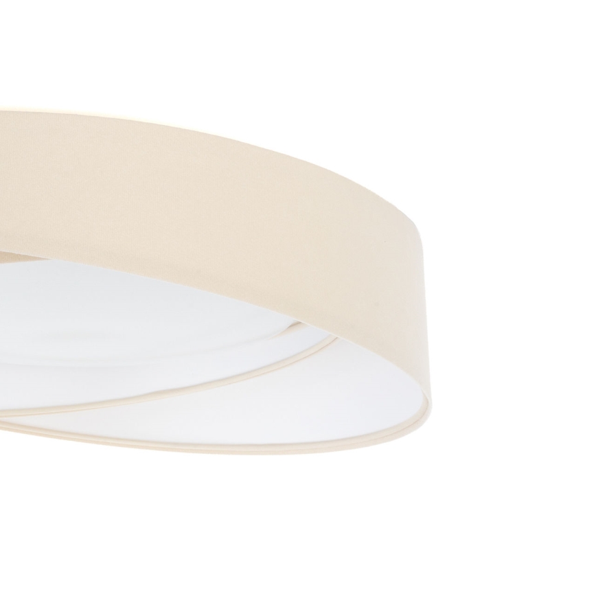 LED griestu lampa GALAXY MODERN LED/24W/230V Ø 55 cm krēmkrāsaina/balta