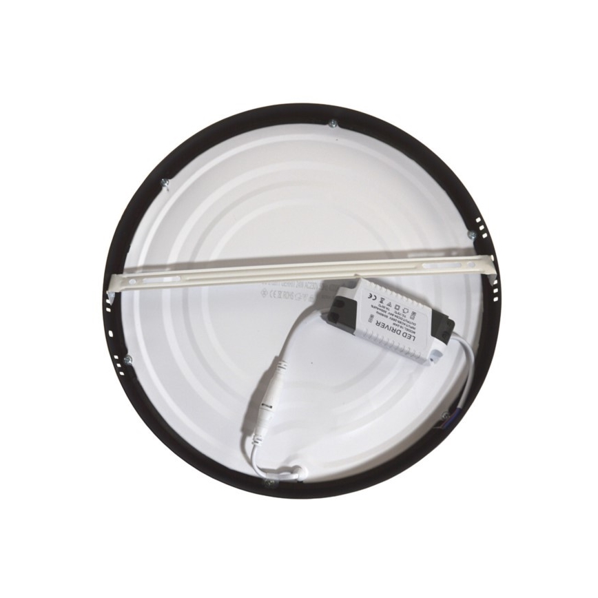 LED Griestu lampa GERRIT LED/24W/230V 4000K melna