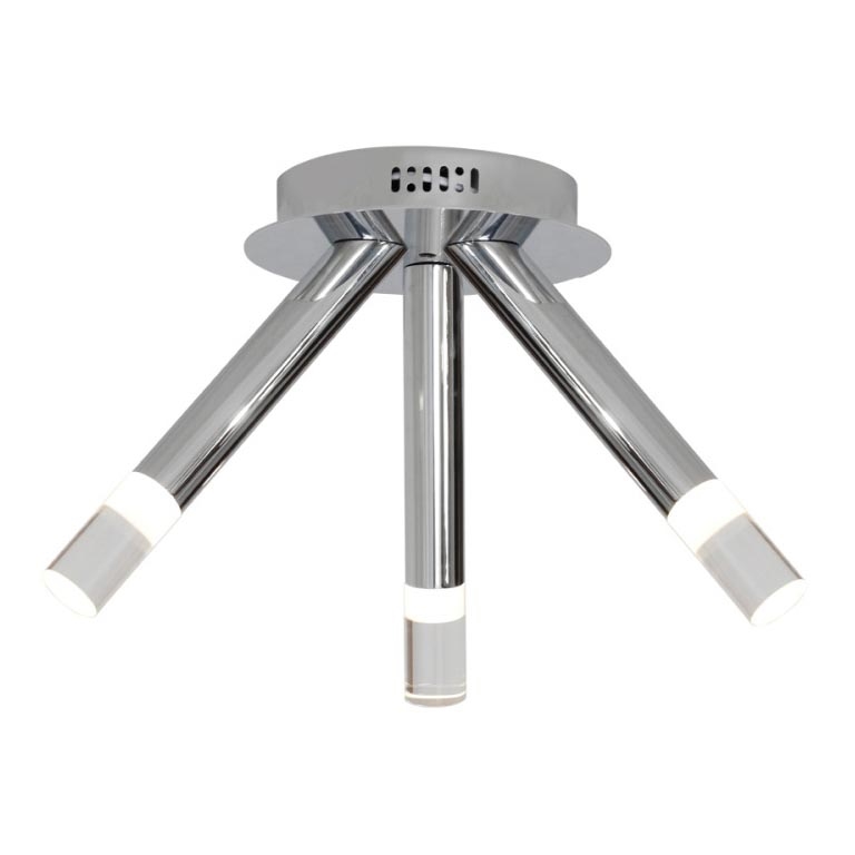 LED Griestu lampa ICE 3xLED/5W/230V spīdīgi hromēts