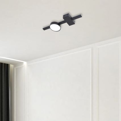 LED Griestu lampa JOY 1xGX53/6W/230V melna