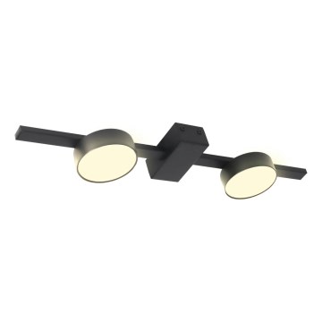 LED Griestu lampa JOY 2xGX53/6W/230V melna
