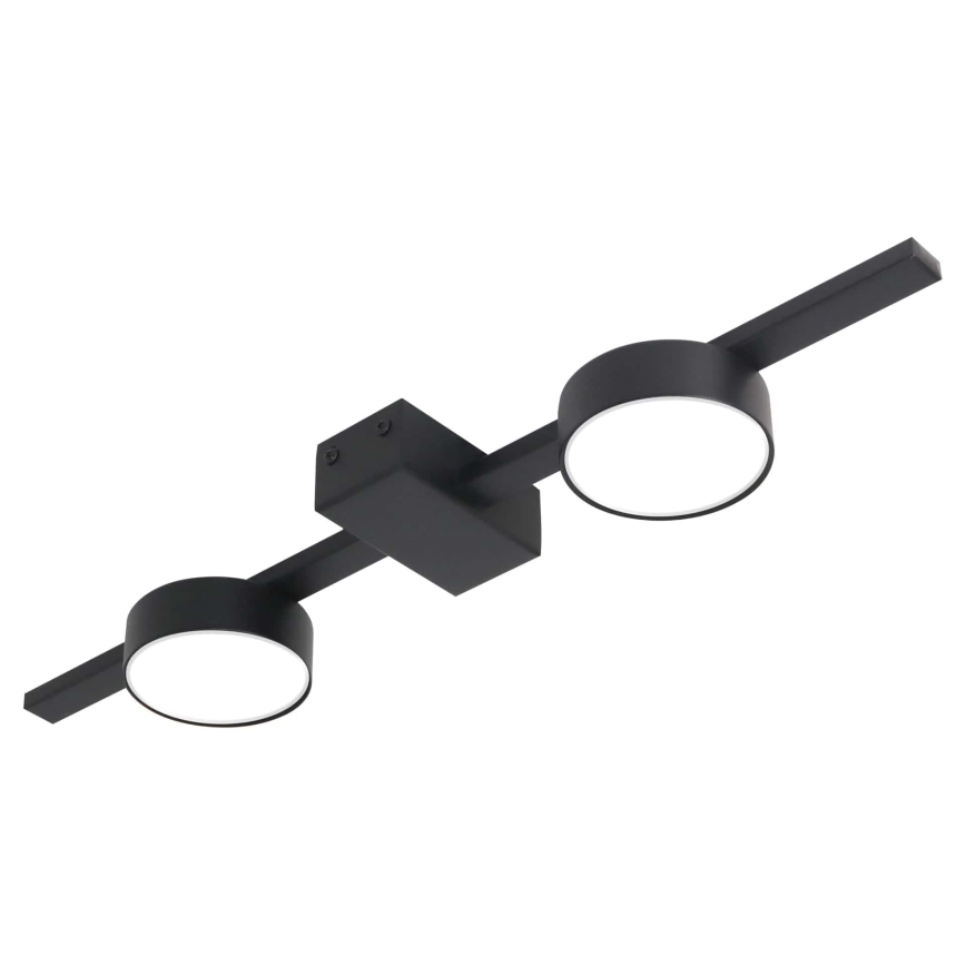 LED Griestu lampa JOY 2xGX53/6W/230V melna