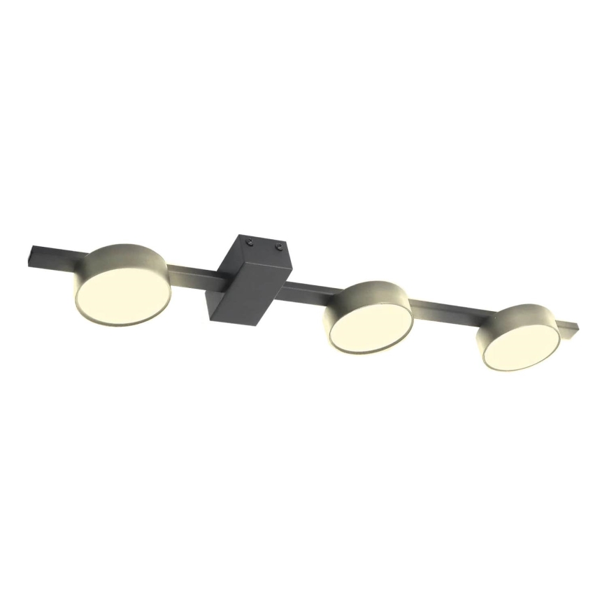 LED Griestu lampa JOY 3xGX53/6W/230V melna
