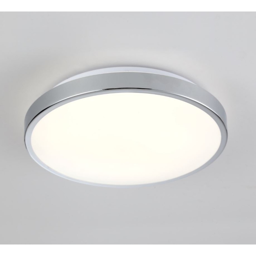 LED Griestu lampa KERN LED/15W/230V d. 30 cm spīdīgi hromēts