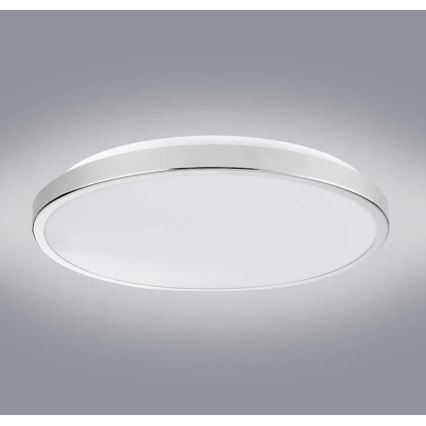 LED Griestu lampa KERN LED/24W/230V d. 40 cm spīdīgi hromēts