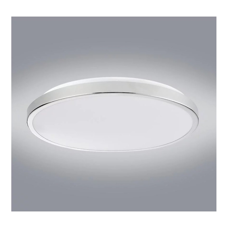 LED Griestu lampa KERN LED/24W/230V d. 40 cm spīdīgi hromēts