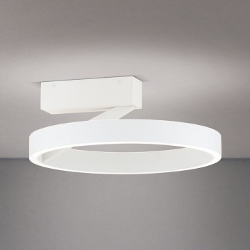LED griestu lampa KOLK, LED/40W/230V, 2700/3000/4000K, Ø 40 cm, balta