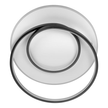 LED Griestu lampa LED/100W/230V 3000K-5000K melna/pelēka