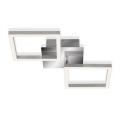 LED griestu lampa LED/10W/230V 3000K matēts hroms