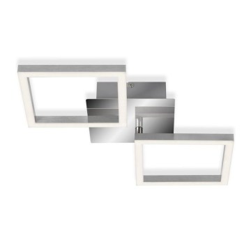 LED griestu lampa LED/10W/230V 3000K matēts hroms