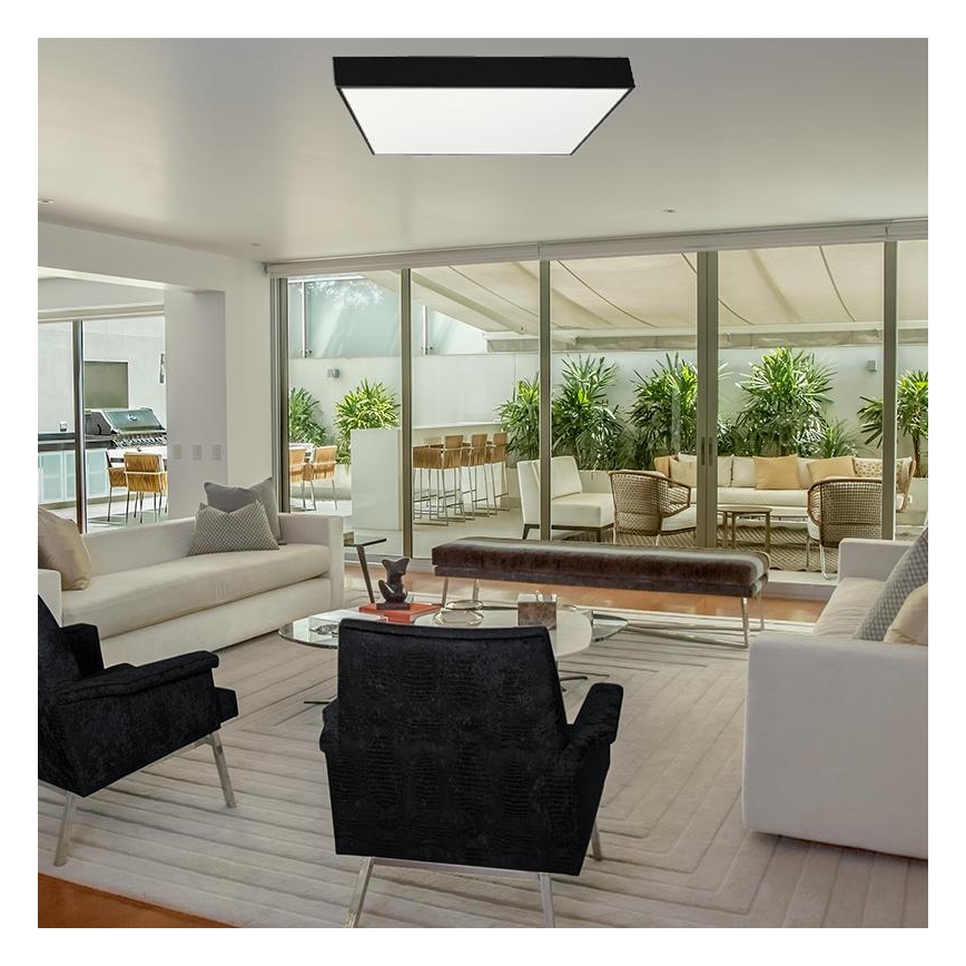 LED Griestu lampa LED/110W/230V 4000K 80x80 cm