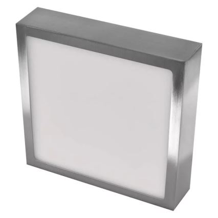 LED Griestu lampa NEXXO LED/12,5W/230V 3000/3500/4000K 17x17 cm spīdīgi hromēts