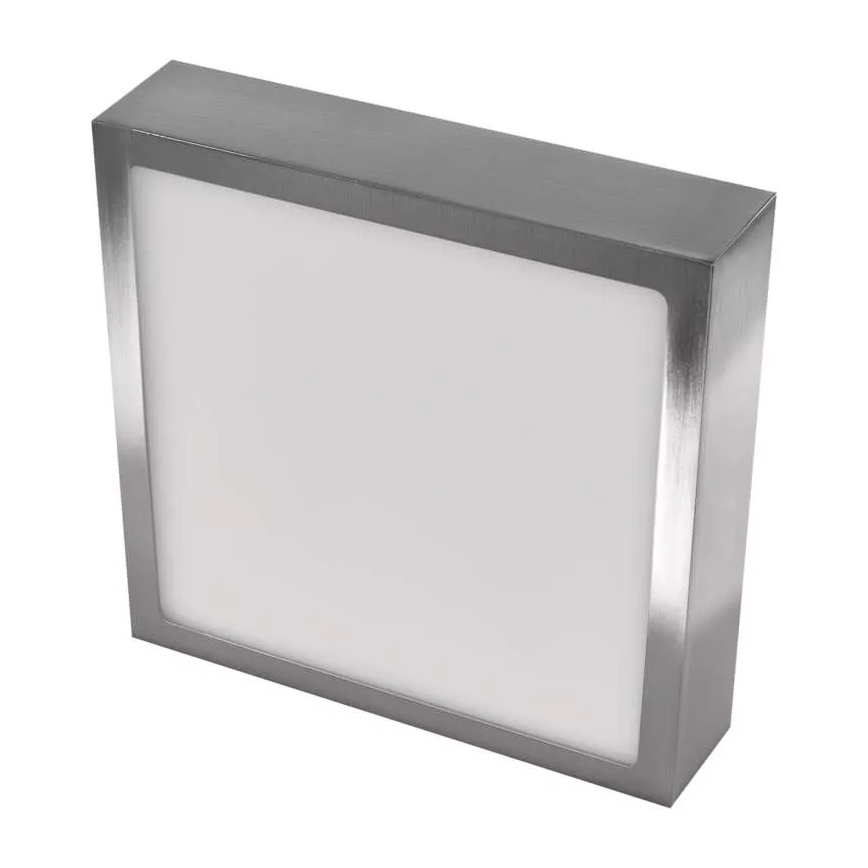 LED Griestu lampa NEXXO LED/12,5W/230V 3000/3500/4000K 17x17 cm spīdīgi hromēts