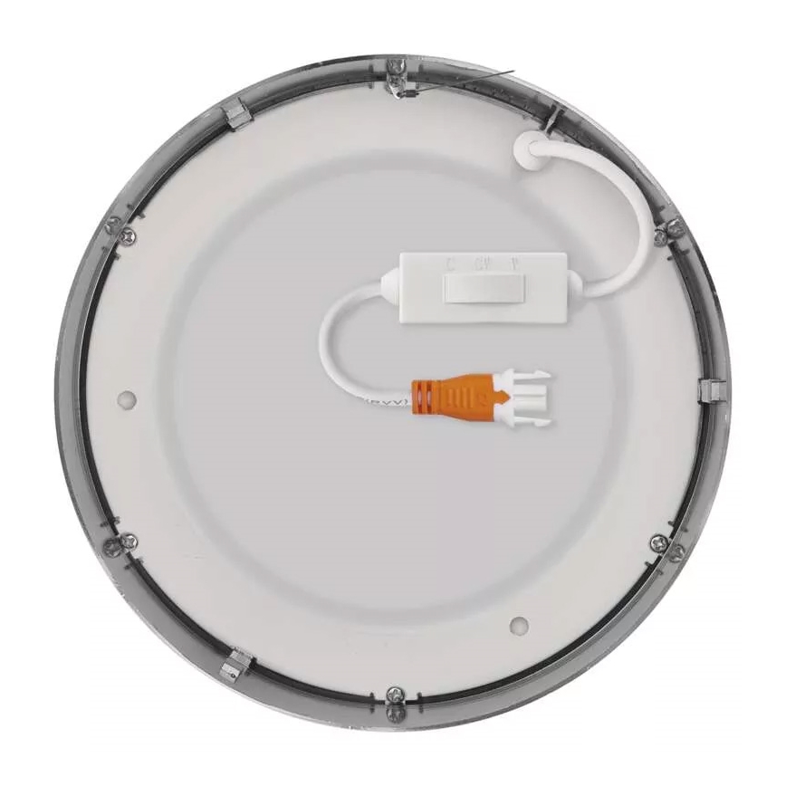 LED Griestu lampa NEXXO LED/12,5W/230V 3000/3500/4000K d. 17 cm matēts hroms