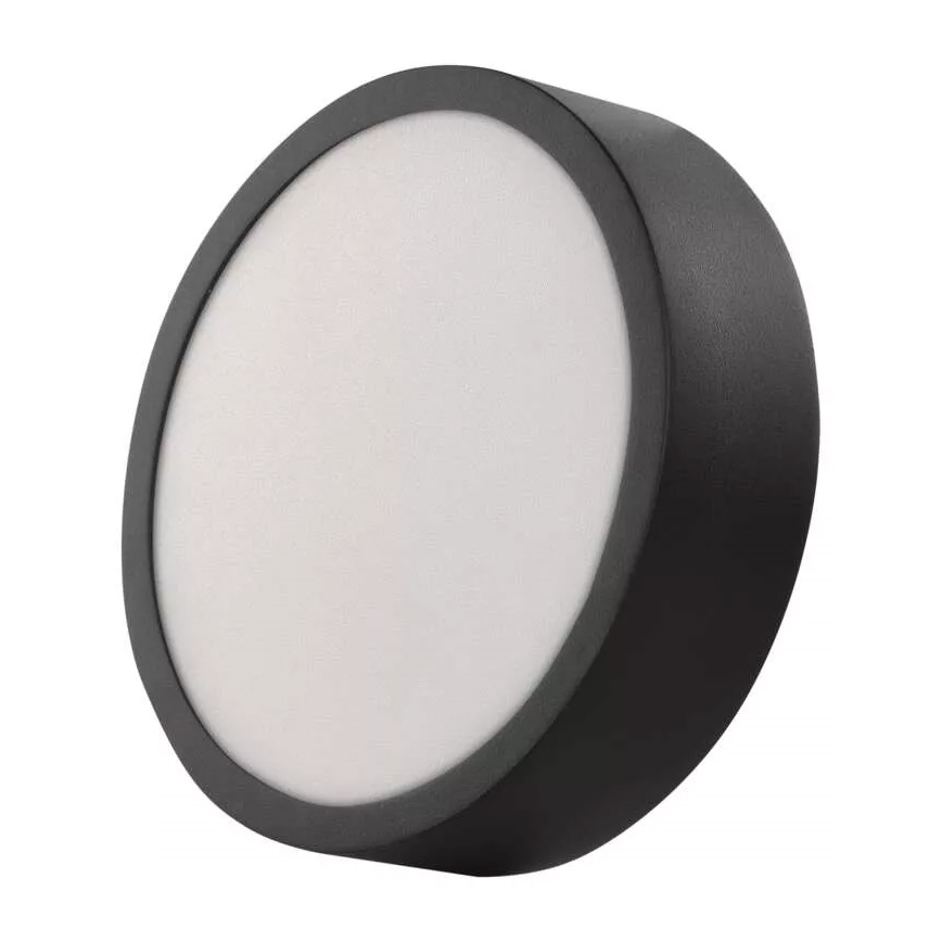 LED Griestu lampa NEXXO LED/12,5W/230V 3000/3500/4000K d. 17 cm melna