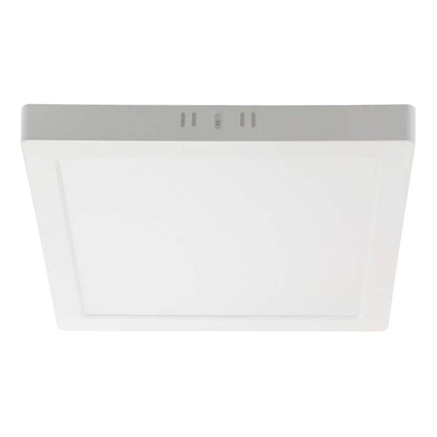 LED Griestu lampa LED/12W/230V 3000K 16,7x16,7 cm balta