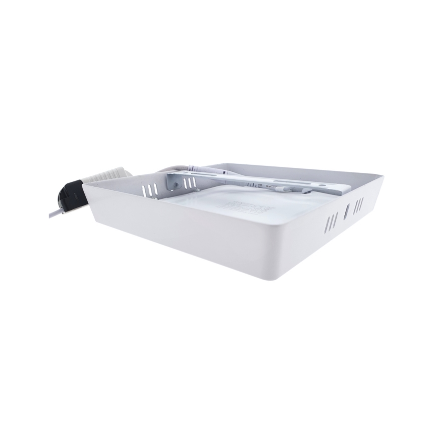 LED Griestu lampa LED/12W/230V 4200K 16,3x16,3 cm balta