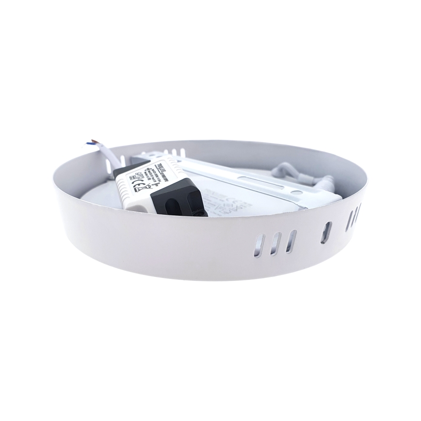 LED Griestu lampa LED/12W/230V 4200K d. 16 cm balta