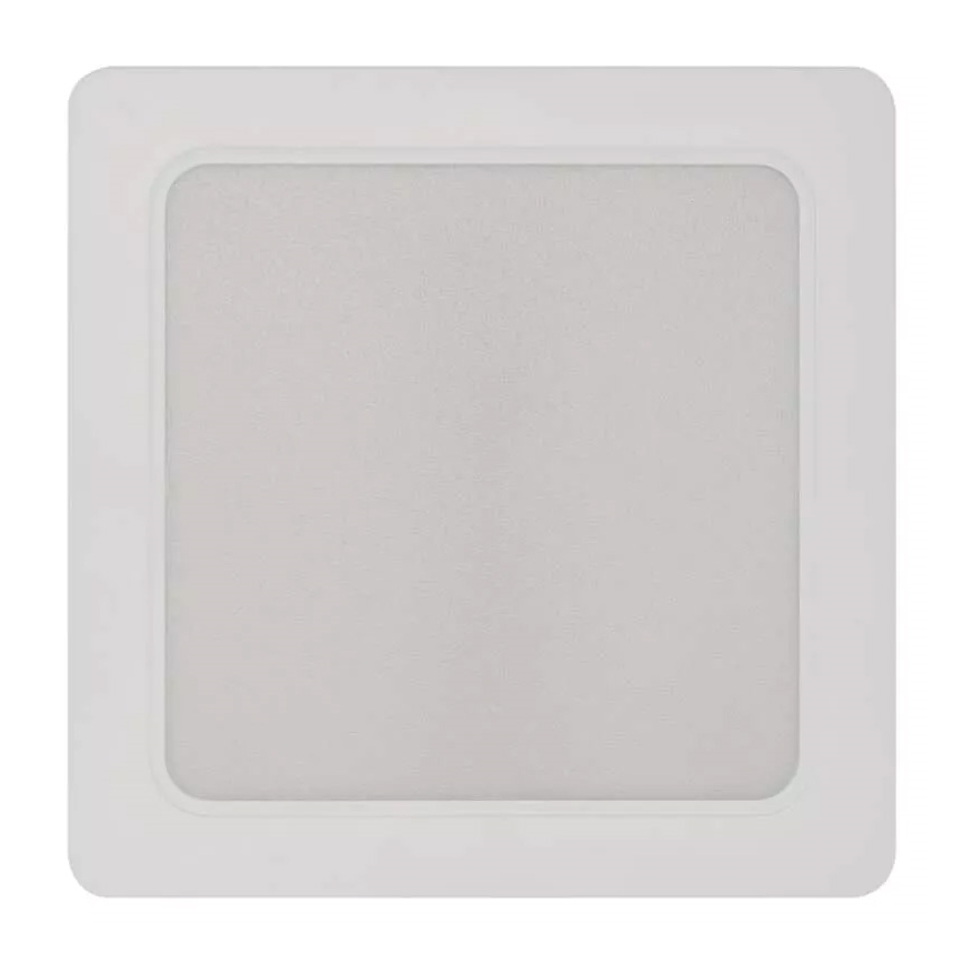 LED Griestu lampa LED/18W/230V 17x17 cm balta