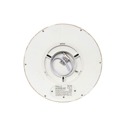 LED griestu lampa LED/18W/230V 3000/4000/6500K Ø 23 cm bēša